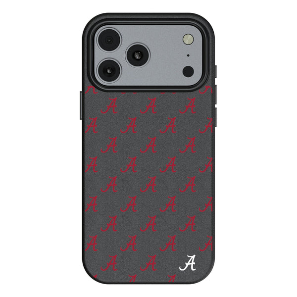 University of Alabama Crimson Tide Script A Fashion Pattern iPhone MagSafe Compatible Phone Case for Apple iPhone