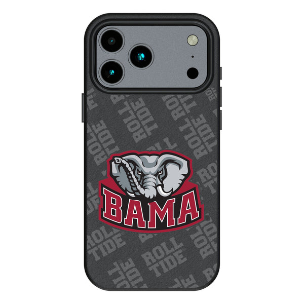 University of Alabama Crimson Tide Script A Quadtile iPhone MagSafe Compatible Phone Case for Apple iPhone
