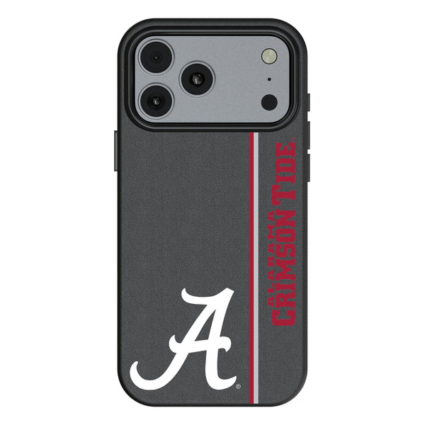 University of Alabama Crimson Tide Script A Sidebar iPhone MagSafe Compatible Phone Case for Apple iPhone