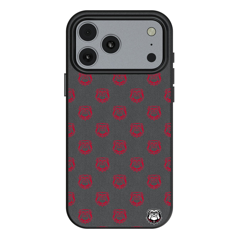 University of Georgia Bulldogs Uga Fashion Pattern iPhone MagSafe Compatible Phone Case for Apple iPhone