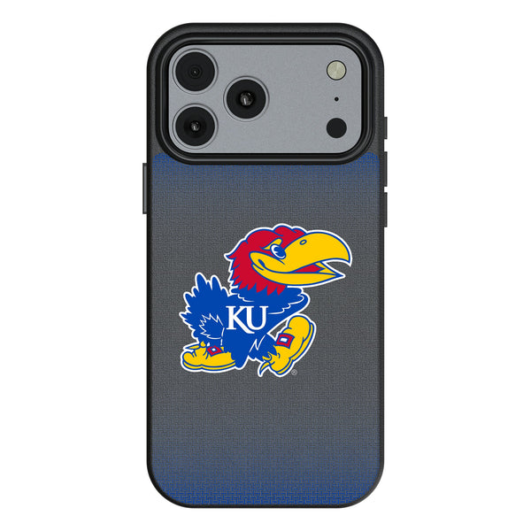 University of Kansas Jayhawks Linen iPhone MagSafe Compatible Phone Case for Apple iPhone