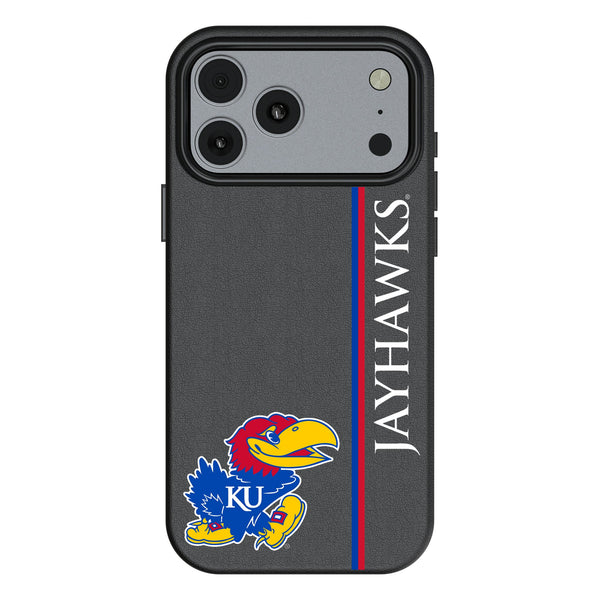 University of Kansas Jayhawks Sidebar iPhone MagSafe Compatible Phone Case for Apple iPhone