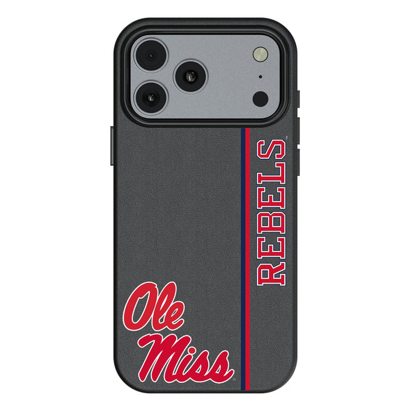 University of Mississippi Rebels Sidebar iPhone MagSafe Compatible Phone Case for Apple iPhone