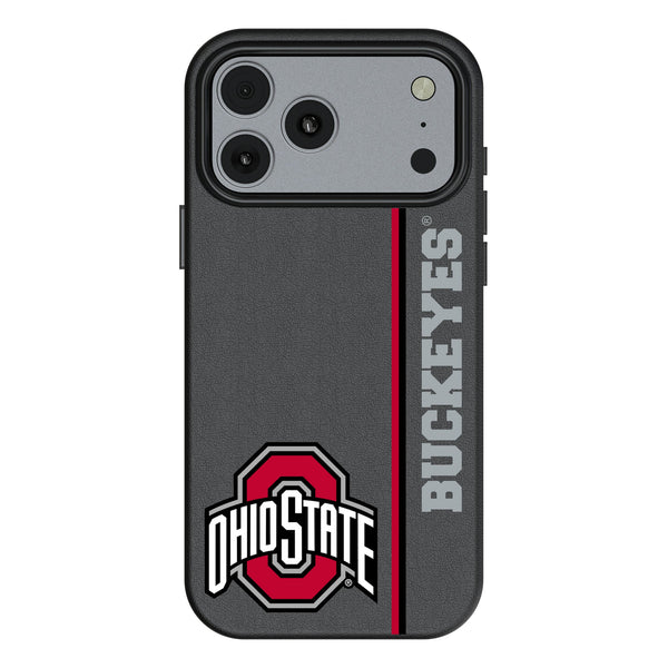 Ohio State University Buckeyes Sidebar iPhone MagSafe Compatible Phone Case for Apple iPhone