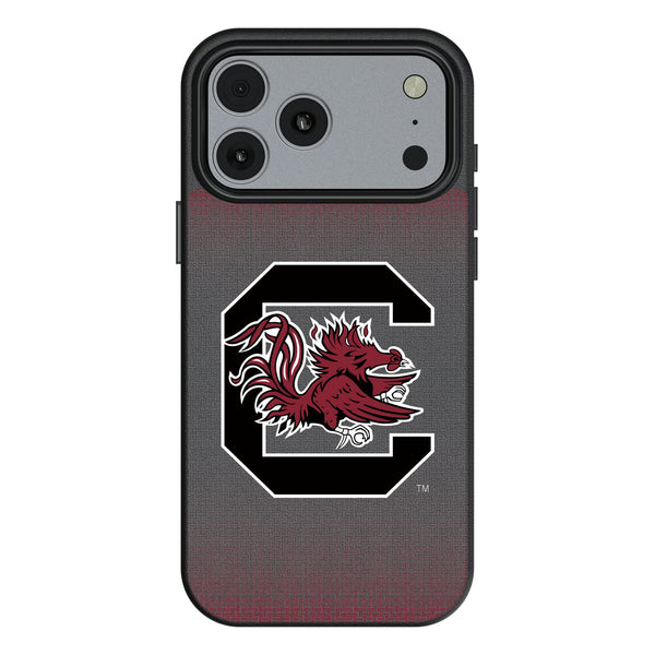 University of South Carolina Gamecocks Linen iPhone MagSafe Compatible Phone Case for Apple iPhone