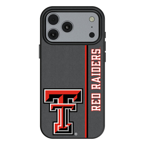 Texas Tech Red Raiders Sidebar iPhone MagSafe Compatible Phone Case for Apple iPhone