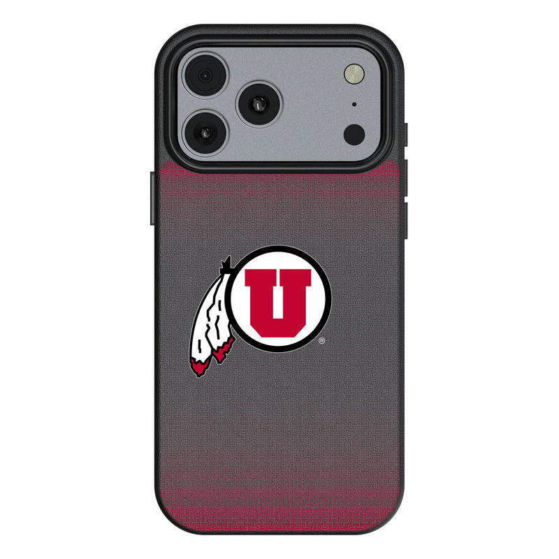 University of Utah Utes Linen iPhone MagSafe Compatible Phone Case for Apple iPhone