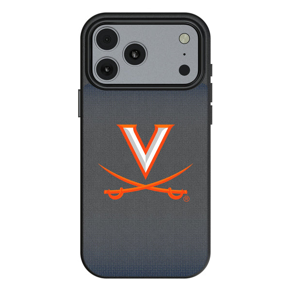 University of Virginia Cavaliers Linen iPhone MagSafe Compatible Phone Case for Apple iPhone