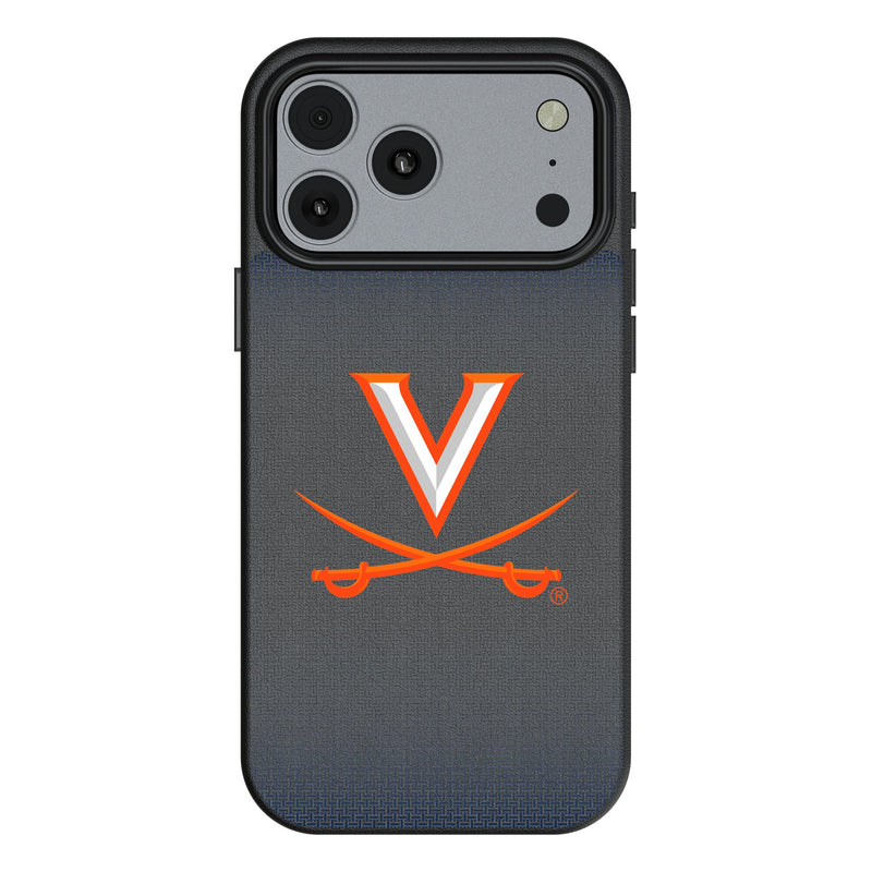 University of Virginia Cavaliers Linen iPhone MagSafe Compatible Phone Case for Apple iPhone