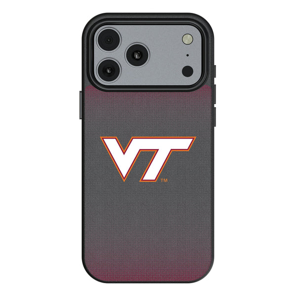 Virginia Tech Hokies Linen iPhone MagSafe Compatible Phone Case for Apple iPhone