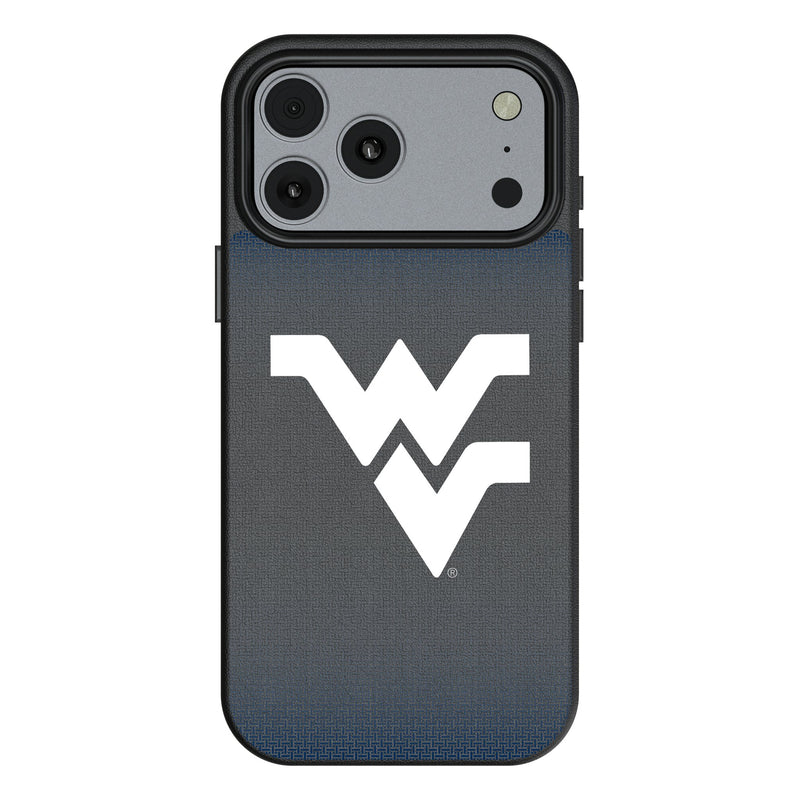 West Virginia University Mountaineers Linen iPhone MagSafe Compatible Phone Case for Apple iPhone