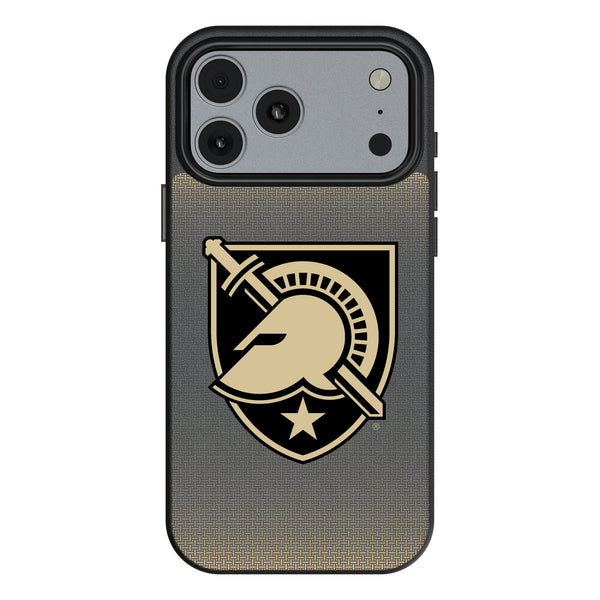 United States Military Academy Black Knights Linen iPhone MagSafe Compatible Phone Case for Apple iPhone