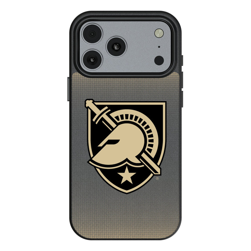 United States Military Academy Black Knights Linen iPhone MagSafe Compatible Phone Case for Apple iPhone
