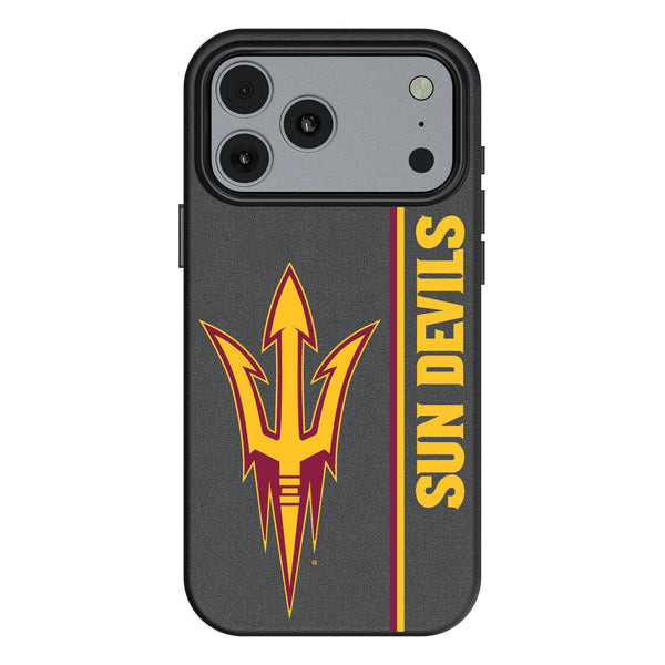 Arizona State University Sun Devils Sidebar iPhone MagSafe Compatible Phone Case for Apple iPhone
