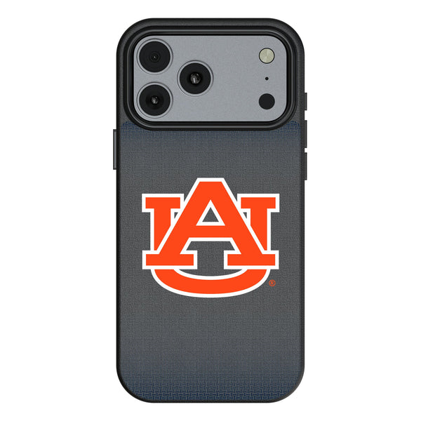 University of Auburn Tigers Linen iPhone MagSafe Compatible Phone Case for Apple iPhone