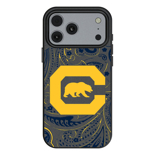 University of California Berkeley Golden Bears Paisley iPhone MagSafe Compatible Phone Case for Apple iPhone