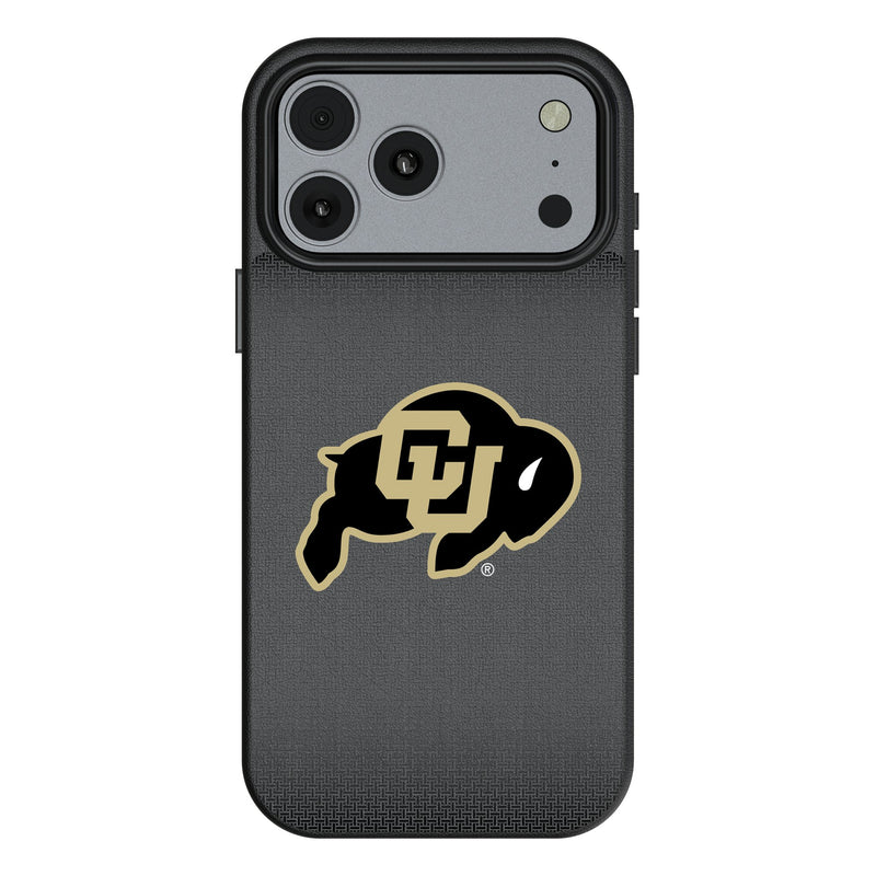 University of Colorado Buffaloes Linen iPhone MagSafe Compatible Phone Case for Apple iPhone