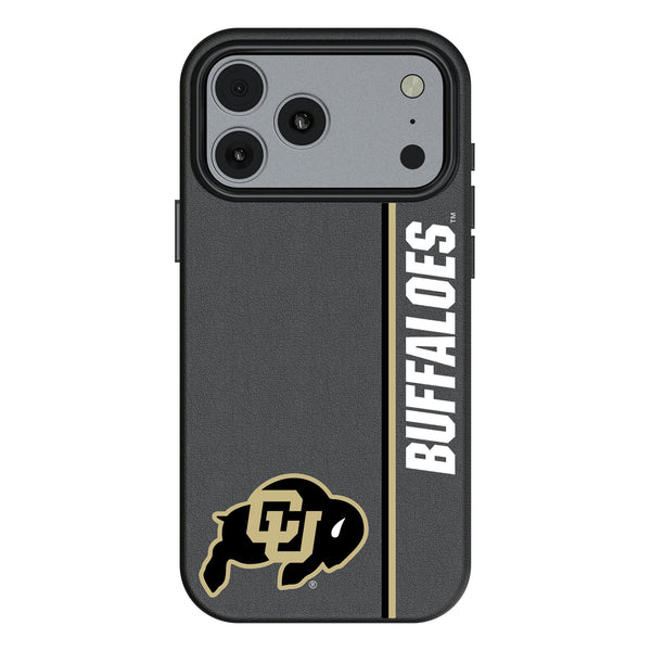 University of Colorado Buffaloes Sidebar iPhone MagSafe Compatible Phone Case for Apple iPhone