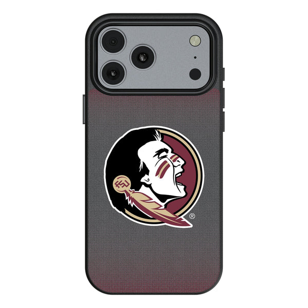 Florida State University Seminoles Linen iPhone MagSafe Compatible Phone Case for Apple iPhone