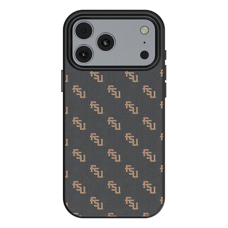 Florida State University Seminoles Fashion Pattern iPhone MagSafe Compatible Phone Case for Apple iPhone