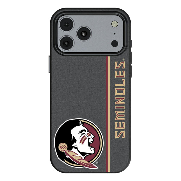 Florida State University Seminoles Sidebar iPhone MagSafe Compatible Phone Case for Apple iPhone