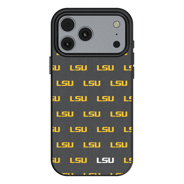 Louisiana State University Tigers Fashion Pattern iPhone MagSafe Compatible Phone Case for Apple iPhone
