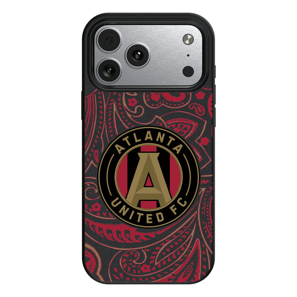Atlanta United FC Paisley iPhone MagSafe Compatible Phone Case for Apple iPhone