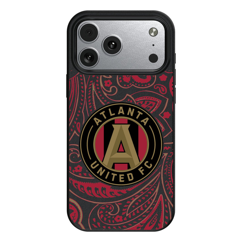 Atlanta United FC Paisley iPhone MagSafe Compatible Phone Case for Apple iPhone