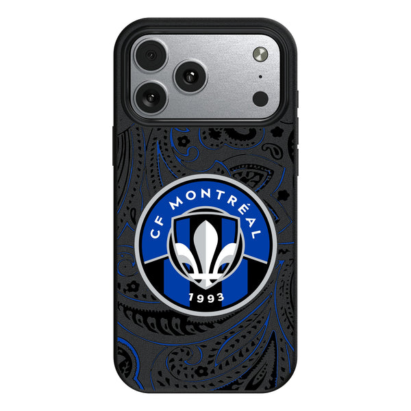 CF Montreal Paisley iPhone MagSafe Compatible Phone Case for Apple iPhone