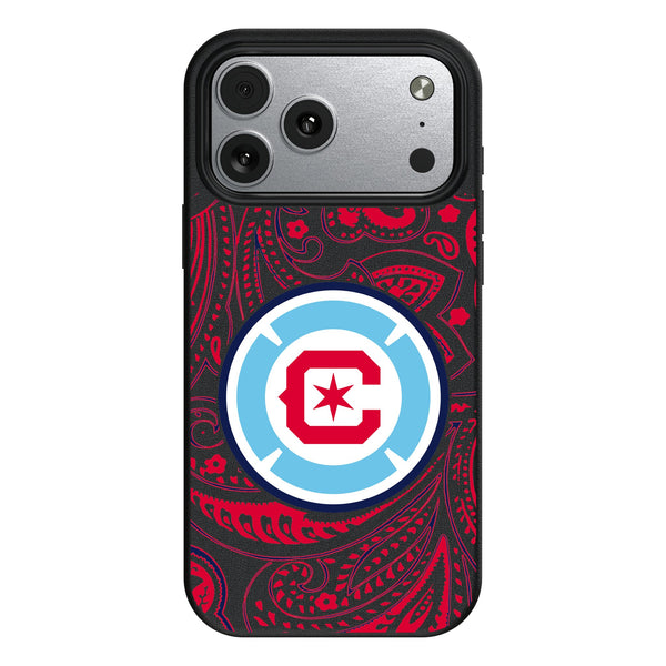 Chicago Fire Paisley iPhone MagSafe Compatible Phone Case for Apple iPhone