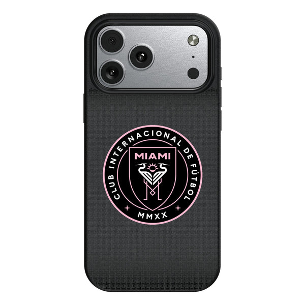 Inter Miami CF Linen iPhone MagSafe Compatible Phone Case for Apple iPhone