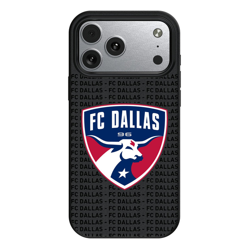 FC Dallas Text Backdrop iPhone MagSafe Compatible Phone Case for Apple iPhone