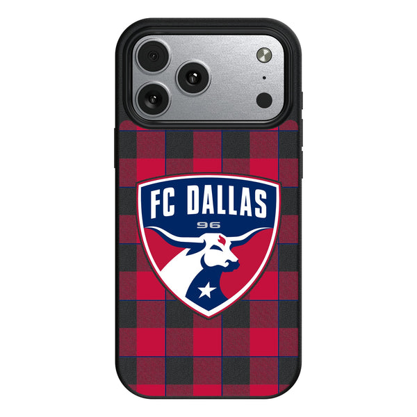 FC Dallas Plaid iPhone MagSafe Compatible Phone Case for Apple iPhone