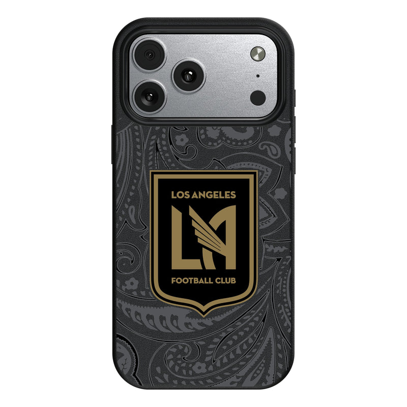 Los Angeles Football Club Paisley iPhone MagSafe Compatible Phone Case for Apple iPhone
