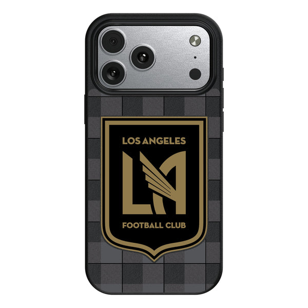 Los Angeles Football Club Plaid iPhone MagSafe Compatible Phone Case for Apple iPhone
