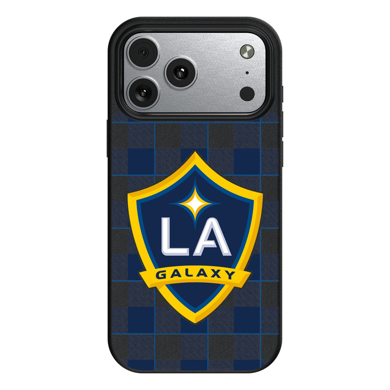 LA Galaxy Plaid iPhone MagSafe Compatible Phone Case for Apple iPhone