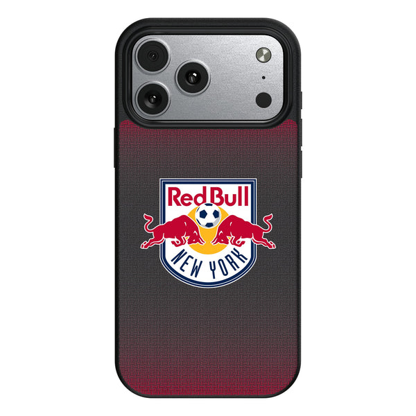 New York Red Bulls Linen iPhone MagSafe Compatible Phone Case for Apple iPhone