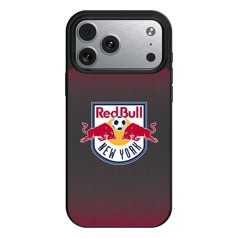 New York Red Bulls Linen iPhone MagSafe Compatible Phone Case for Apple iPhone