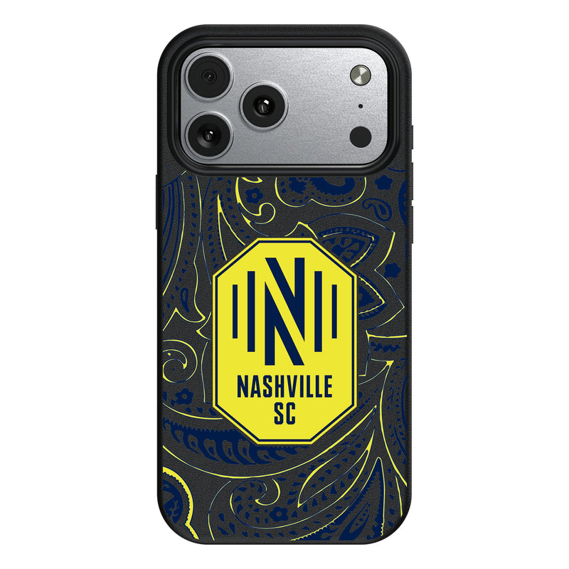 Nashville SC Paisley iPhone MagSafe Compatible Phone Case for Apple iPhone