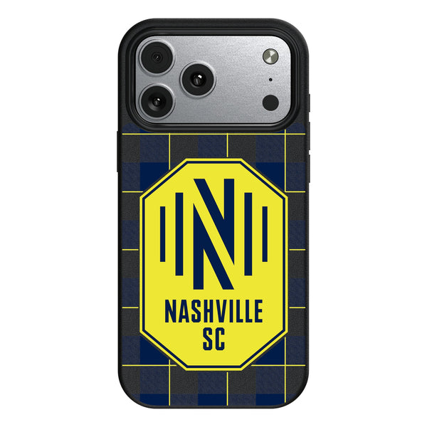 Nashville SC Plaid iPhone MagSafe Compatible Phone Case for Apple iPhone