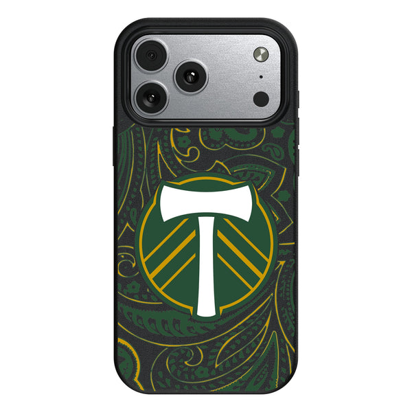 Portland Timbers Paisley iPhone MagSafe Compatible Phone Case for Apple iPhone