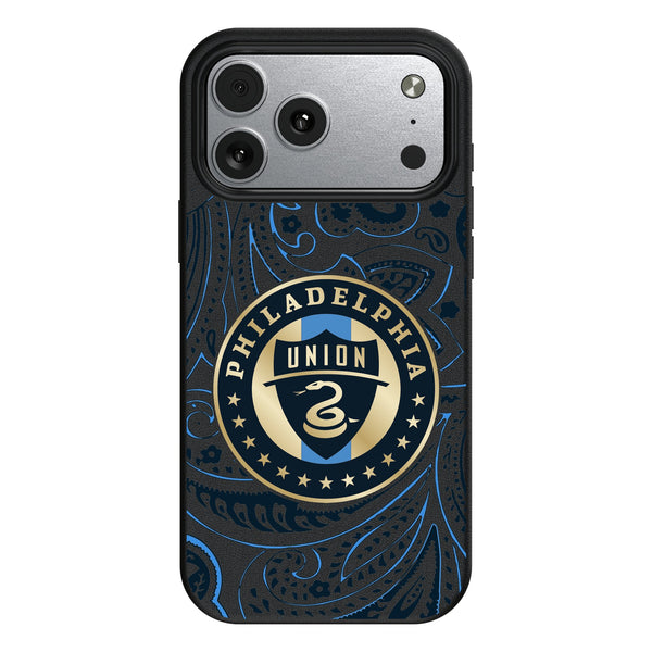 Philadelphia Union Paisley iPhone MagSafe Compatible Phone Case for Apple iPhone