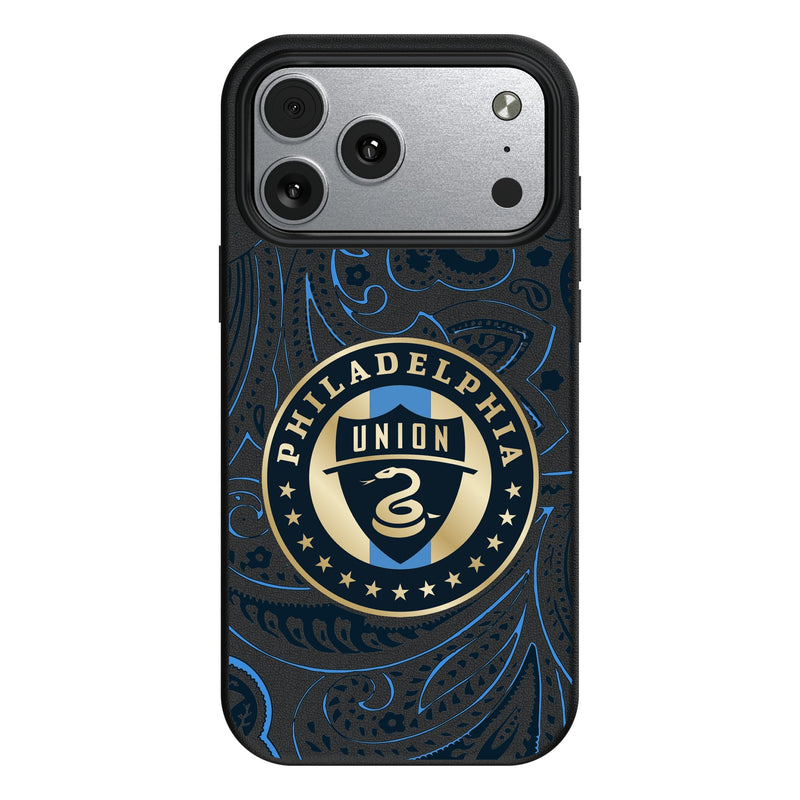 Philadelphia Union Paisley iPhone MagSafe Compatible Phone Case for Apple iPhone