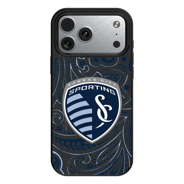 Sporting Kansas City Paisley iPhone MagSafe Compatible Phone Case for Apple iPhone