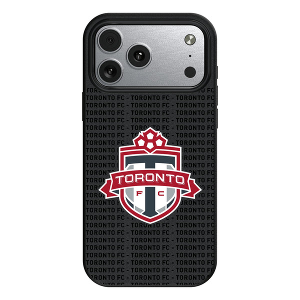Toronto FC Text Backdrop iPhone MagSafe Compatible Phone Case for Apple iPhone