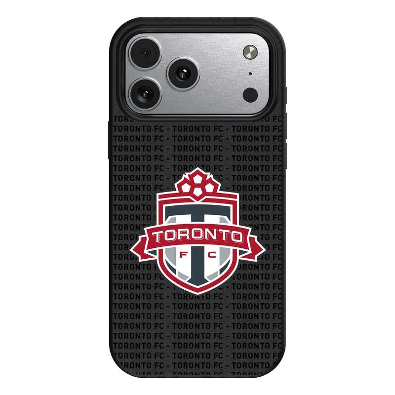 Toronto FC Text Backdrop iPhone MagSafe Compatible Phone Case for Apple iPhone
