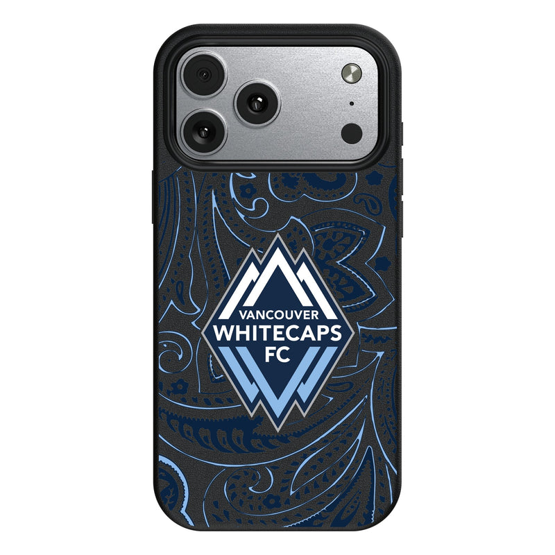 Vancouver Whitecaps Paisley iPhone MagSafe Compatible Phone Case for Apple iPhone
