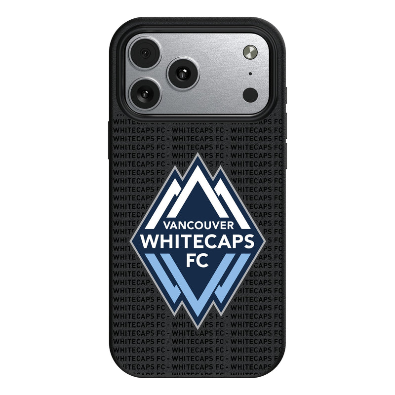 Vancouver Whitecaps Text Backdrop iPhone MagSafe Compatible Phone Case for Apple iPhone