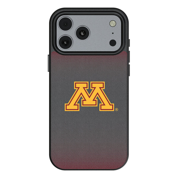 University of Minnesota Golden Gophers Linen iPhone MagSafe Compatible Phone Case for Apple iPhone