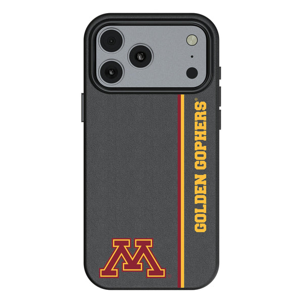 University of Minnesota Golden Gophers Sidebar iPhone MagSafe Compatible Phone Case for Apple iPhone